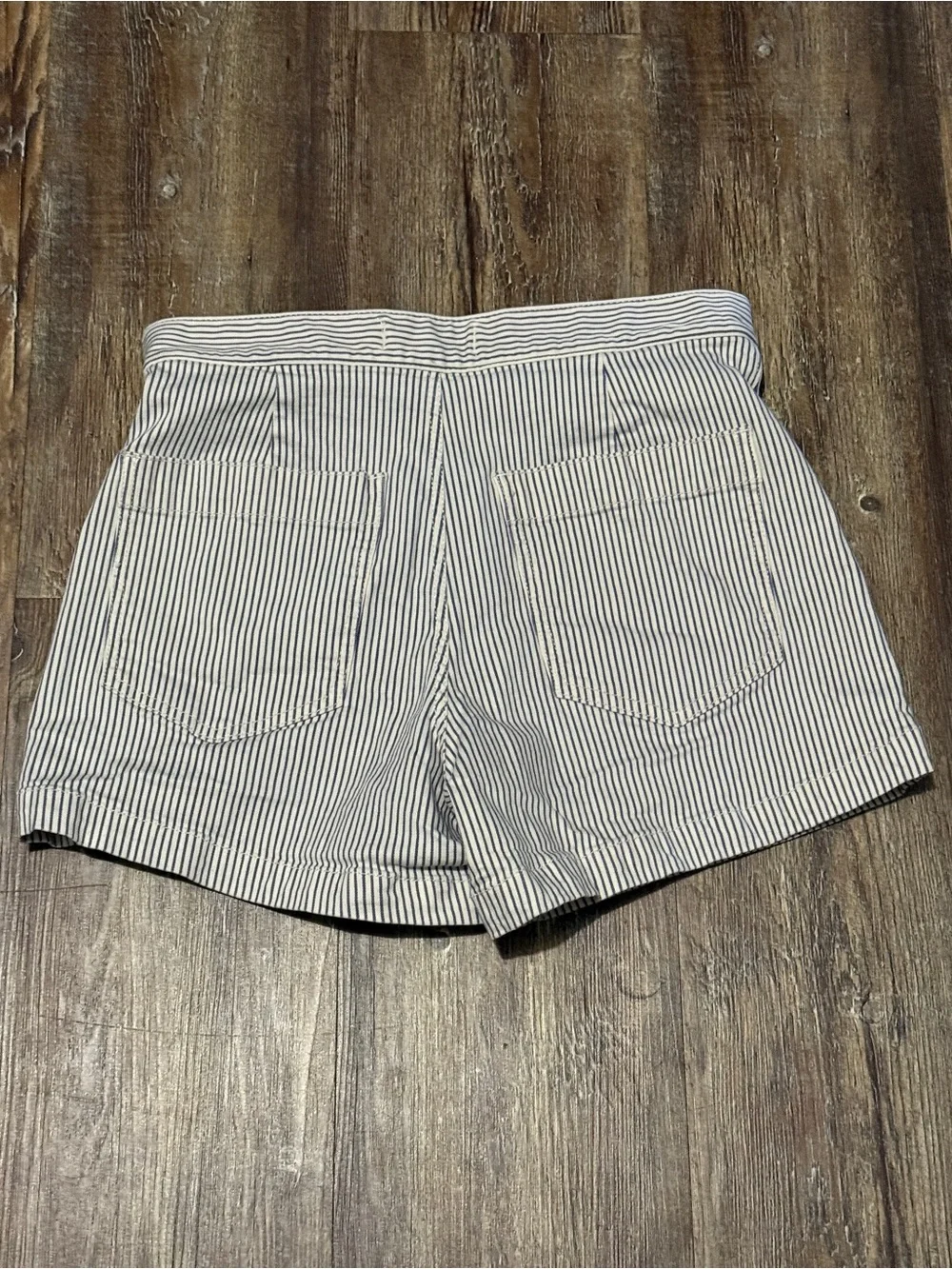 Madewell The Emmett Welt Pocket Sailor Shorts Women's 26 High Rise Stretch Fit